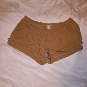 Women's cargo style shorts